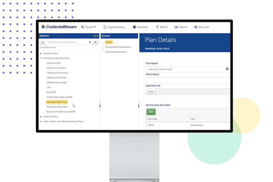 Network - CredentialStream product screenshot